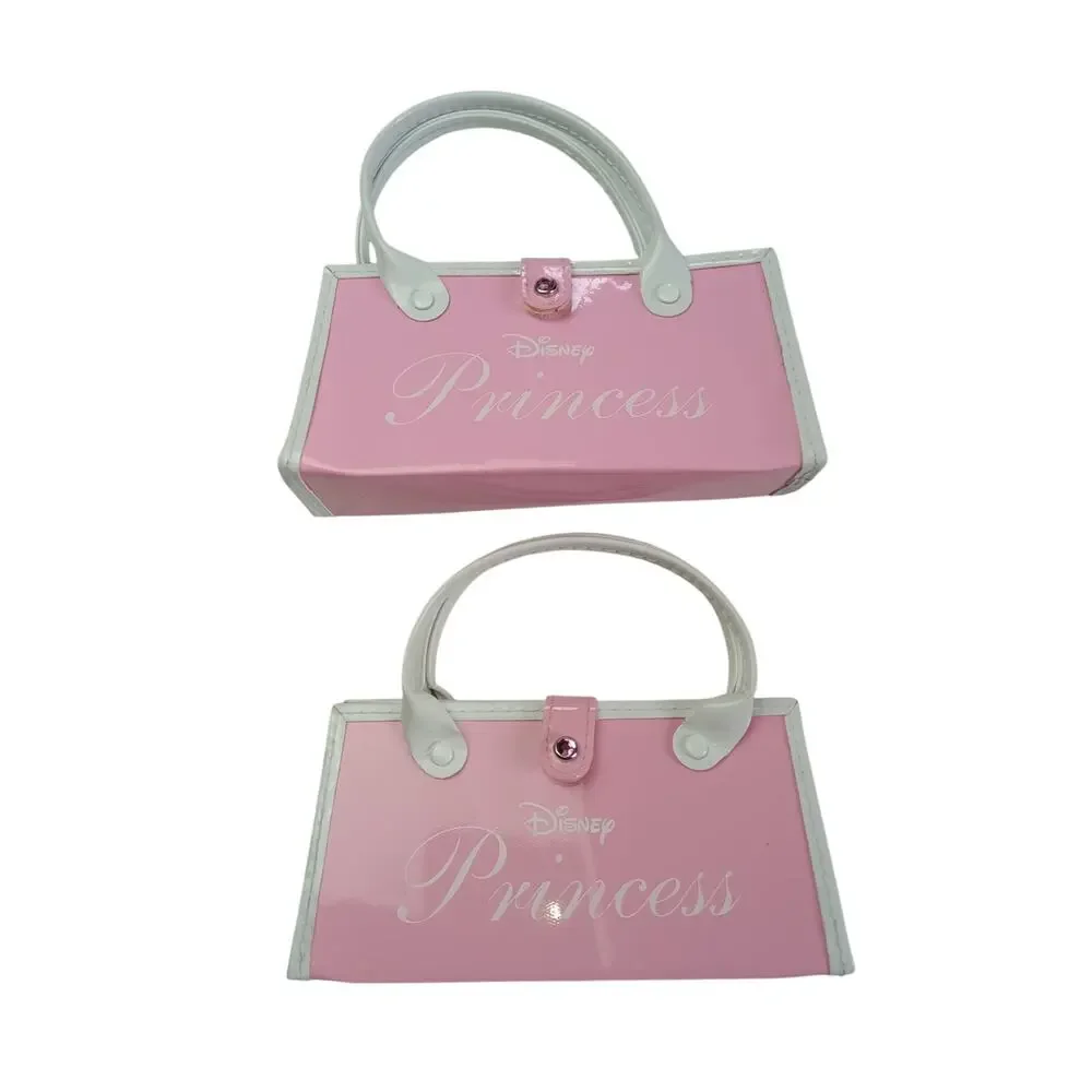 Disney Princess Pink Patent Eyeglass Sunglasses Cases Set Of Two